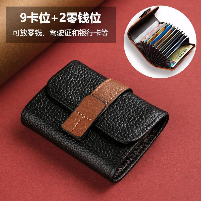 Wholesale Simple Buckle Multi-Card Slot Bank Card Holder Wallet